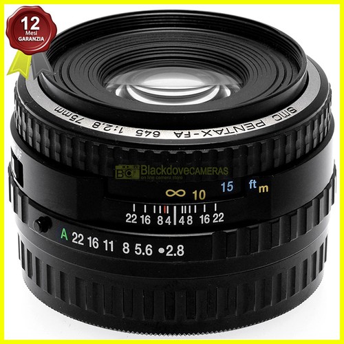 Pentax 645 75mm 8 smc - fa, f/2.8